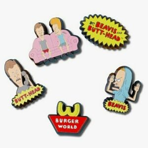 (New) Crocs Beavis and Butthead Jibbitz Pack